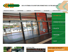 Tablet Screenshot of copas-systemes.fr